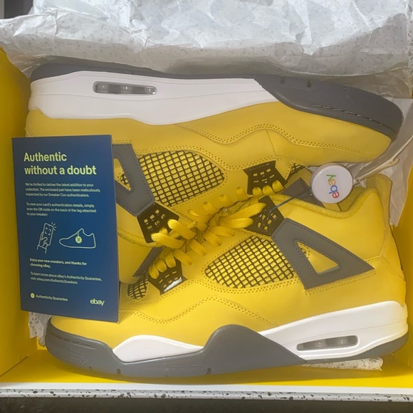 jordan 4 lightning ebay